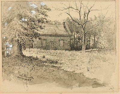 Princeton Quaker Meeting House by Ernest C. Peixotto