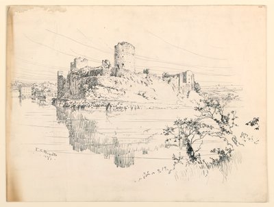 Pembroke Castle by Ernest Clifford Peixotto