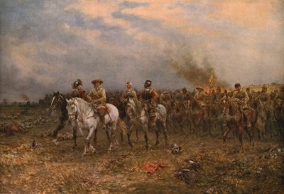 Cromwell at Marston Moor, 1909 by Ernest Crofts