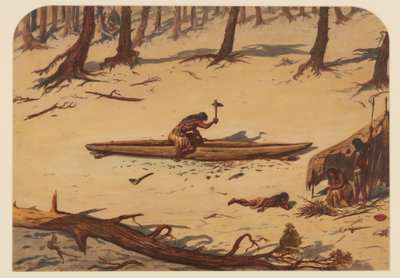 Prehistoric Camp, 1871 by Ernest Henry Griset