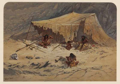 Prehistoric Camp, 1871 by Ernest Henry Griset