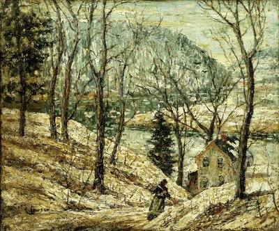 Country Road by Ernest Lawson
