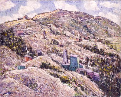Gold Mining, Cripple Creek by Ernest Lawson