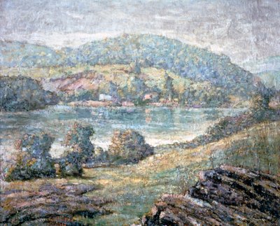 Morning Light, River Valley, Connecticut by Ernest Lawson