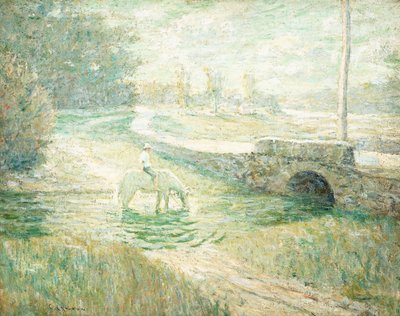 The White Horse by Ernest Lawson