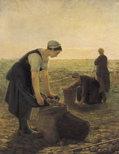 The Potato Harvest by Ernest Masson