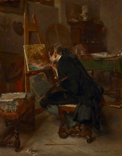 A Painter by Ernest Meissonier