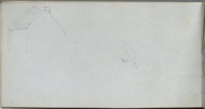 Sketchbook, Page 54: Architecture Study by Jean Louis Ernest Meissonier