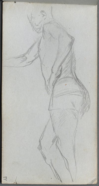 Figure Study by Jean Louis Ernest Meissonier