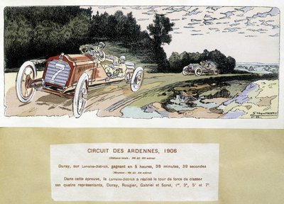 The Ardennes circuit by Ernest Montaut