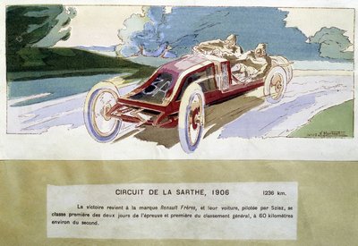 The Circuit de La Sarthe by Ernest Montaut