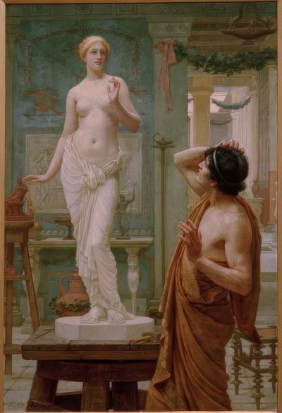 Pygmalion and Galatea by Ernest Normand