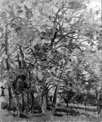 Through the Trees by Ernest Rouart