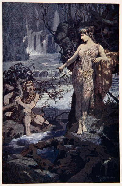 The Temptation of Ea-Bani by Ernest Wellcousins
