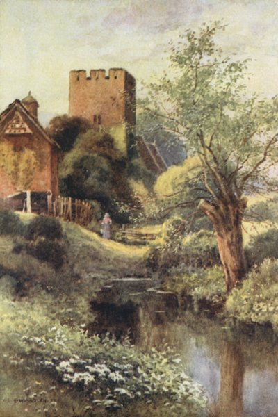 Monnington Church by Ernest William Haslehust