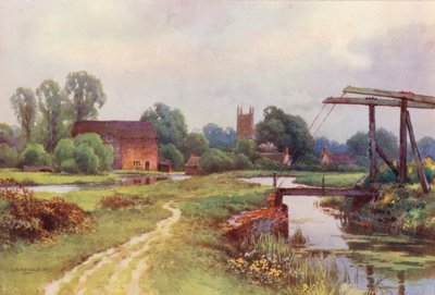 River Thames: Cricklade by Ernest William Haslehust