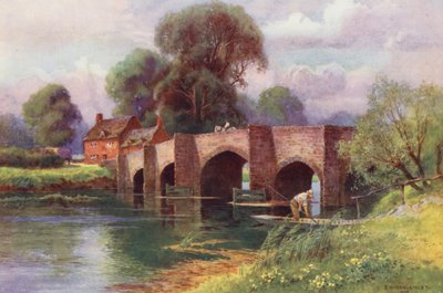 River Thames: Newbridge by Ernest William Haslehust