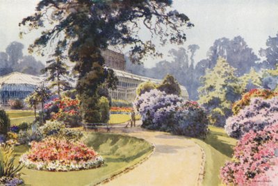 The Winter Gardens, Bournemouth by Ernest William Haslehust