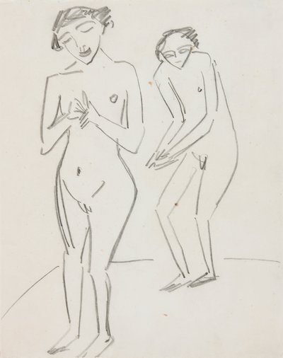 Man and Woman by Ernst Ludwig Kirchner