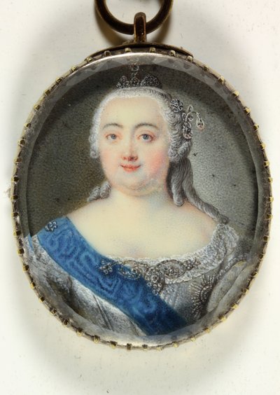 Elizabeth Petrovna, Empress of Russia by Ernst August Abel