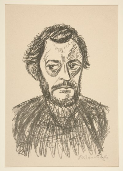 Self-Portrait III by Ernst Barlach