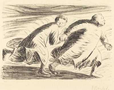 The Fugitives, 1916-1917 by Ernst Barlach