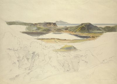 Lake Agnano by Ernst Fries