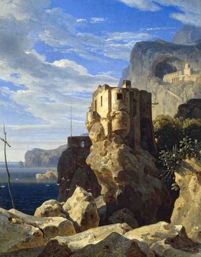 San Francesco near Amalfi by Ernst Fries