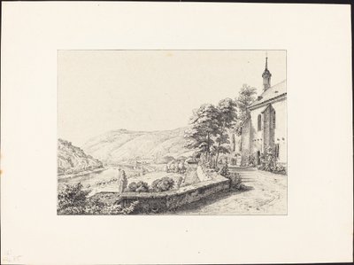 The Convent Terrace by Ernst Fries
