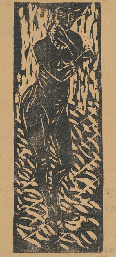 Nude with Jewelry by Ernst Ludwig Kirchner