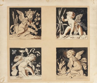Seasons by Ernst Klimt