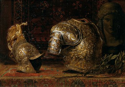 Still Life with Armor by Ernst Klimt