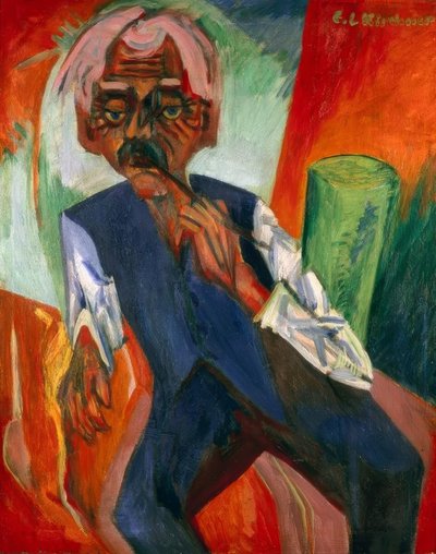 Old Farmer by Ernst Ludwig Kirchner