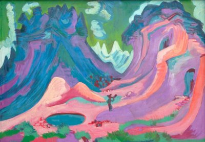 Amselfluh by Ernst Ludwig Kirchner