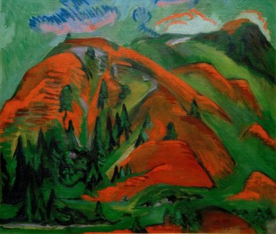 Tree Line by Ernst Ludwig Kirchner