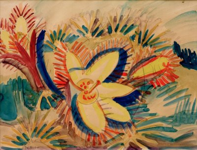 Mountain Anemone by Ernst Ludwig Kirchner