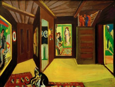 Mountain Studio by Ernst Ludwig Kirchner