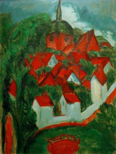 Castle on Fehmarn by Ernst Ludwig Kirchner