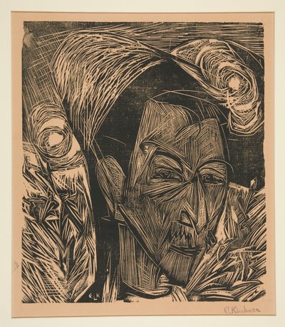 David Müller by Ernst Ludwig Kirchner