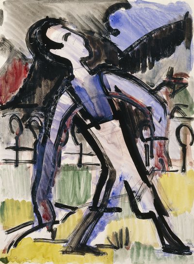 Davos Figure by Ernst Ludwig Kirchner