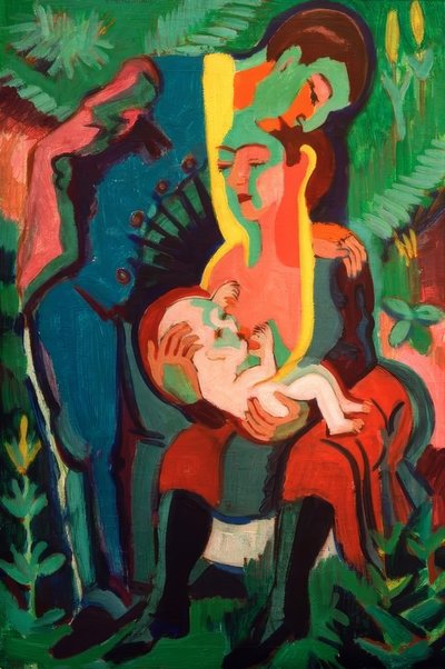 The Family by Ernst Ludwig Kirchner