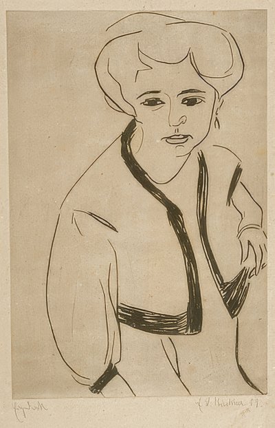 Dodo by Ernst Ludwig Kirchner