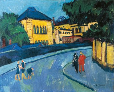 Dresden, Friedrichstadt by Ernst Ludwig Kirchner