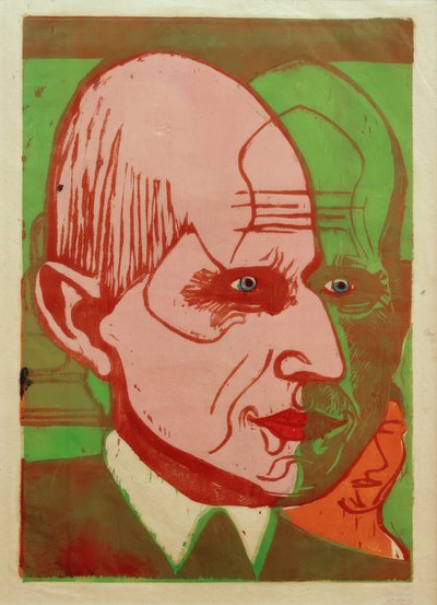 E. L. Kirchner, Dr. Frédéric Bauer by Ernst Ludwig Kirchner