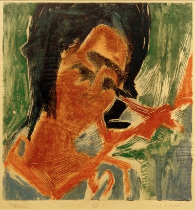 Young Girl by Ernst Ludwig Kirchner