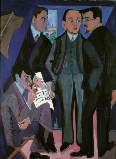 An Artist Community by Ernst Ludwig Kirchner