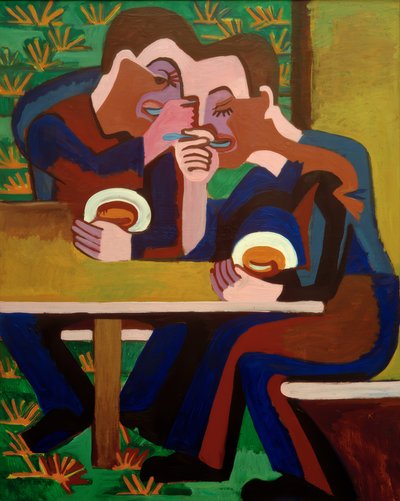 Eater by Ernst Ludwig Kirchner