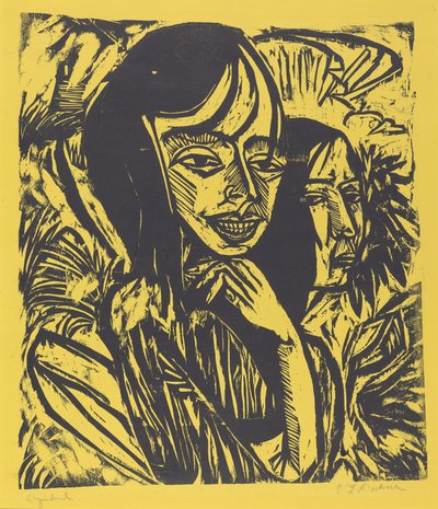 Fehmarn Girls by Ernst Ludwig Kirchner