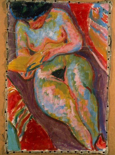 Female Nude by Ernst Ludwig Kirchner