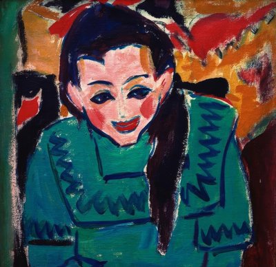 Fränzi by Ernst Ludwig Kirchner